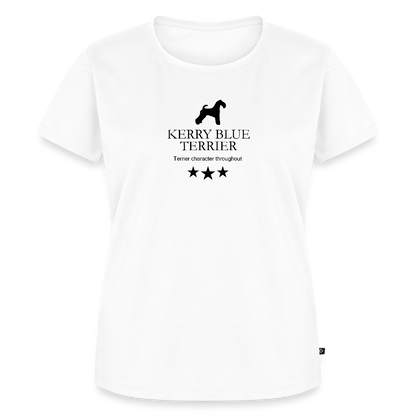 Women’s Premium T-Shirt - Kerry Blue Terrier - Terrier character throughout... - Weiß
