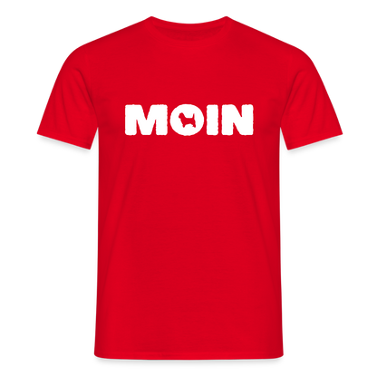 Cairn Terrier - Moin | Männer T-Shirt - Rot