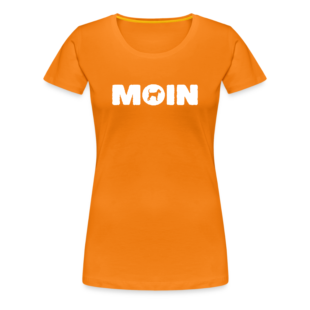 Women’s Premium T-Shirt - Irish Terrier - Moin - Orange