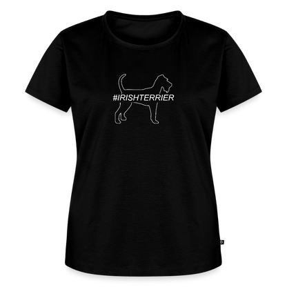 Women’s Premium T-Shirt - Irish Terrier - Hashtag - Schwarz