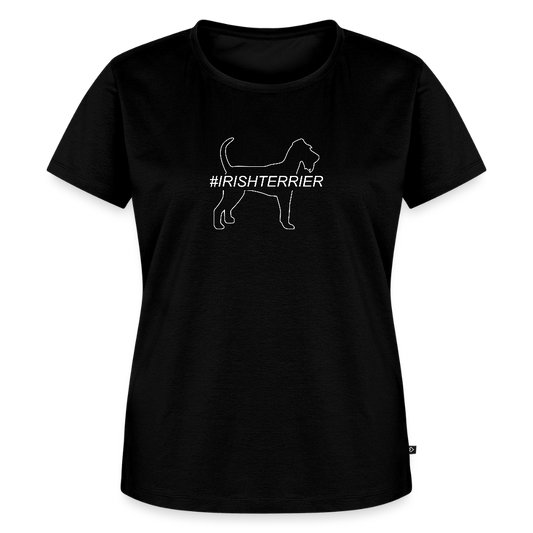 Women’s Premium T-Shirt - Irish Terrier - Hashtag - Schwarz