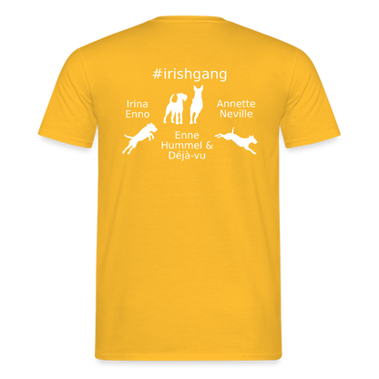 Männer T-Shirt - IRISHGANG - Gelb