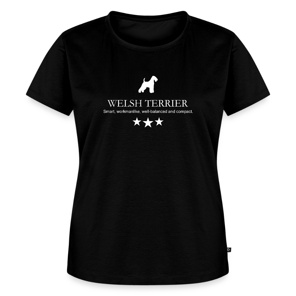 Women’s Premium T-Shirt - Welsh Terrier - Smart, workmanlike, well-balanced and compact... - Schwarz