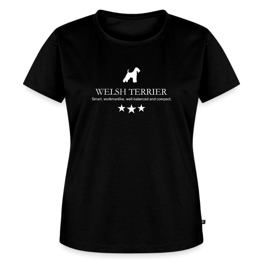 Women’s Premium T-Shirt - Welsh Terrier - Smart, workmanlike, well-balanced and compact... - Schwarz