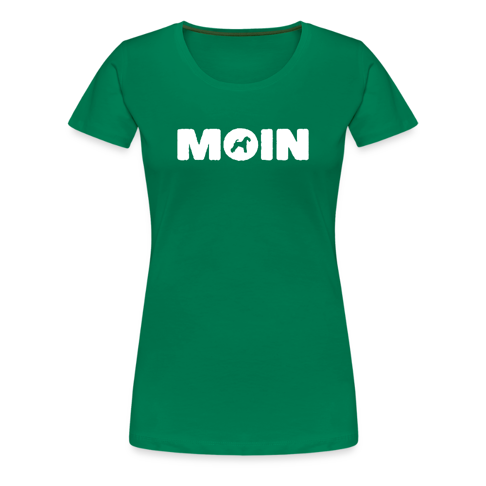 Women’s Premium T-Shirt - Kerry Blue Terrier - Moin - Kelly Green