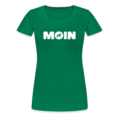 Women’s Premium T-Shirt - Kerry Blue Terrier - Moin - Kelly Green