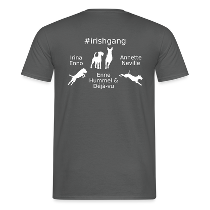 Männer T-Shirt - IRISHGANG - Anthrazit
