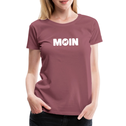 Women’s Premium T-Shirt - Irish Terrier - Moin - Malve