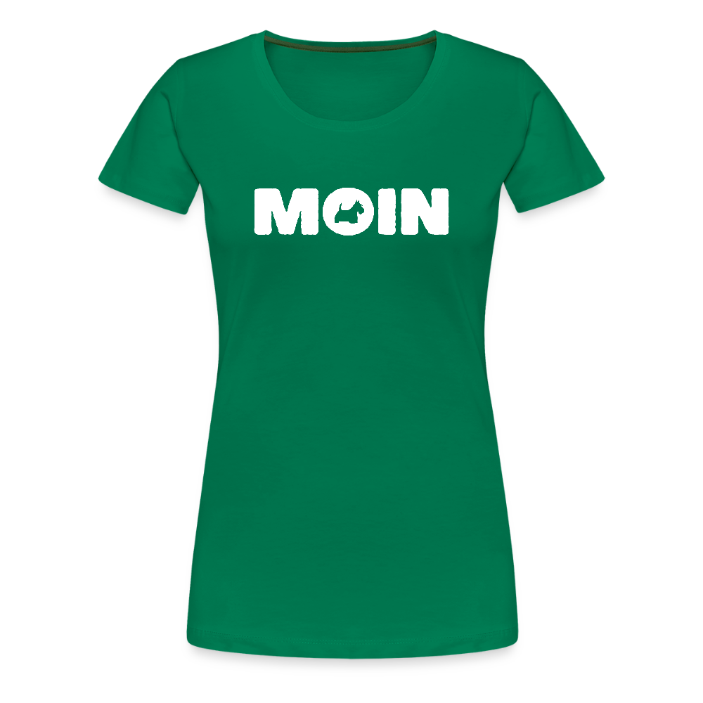 Women’s Premium T-Shirt - Scottish Terrier - Moin - Kelly Green