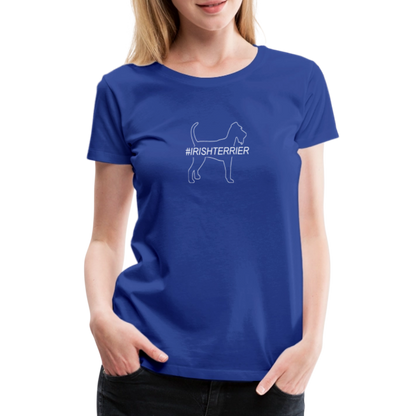 Women’s Premium T-Shirt - Irish Terrier - Hashtag - Königsblau