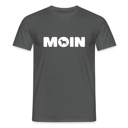 Bull Terrier - Moin | Männer T-Shirt - Anthrazit