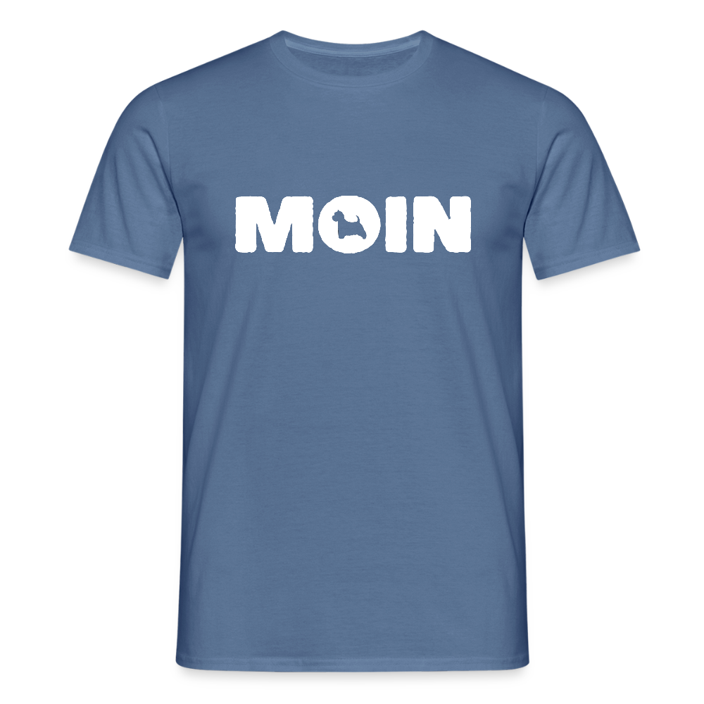 West Highland White Terrier - Moin | Männer T-Shirt - Taubenblau 