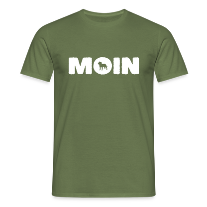Staffordshire Bull Terrier - Moin | Männer T-Shirt - Militärgrün