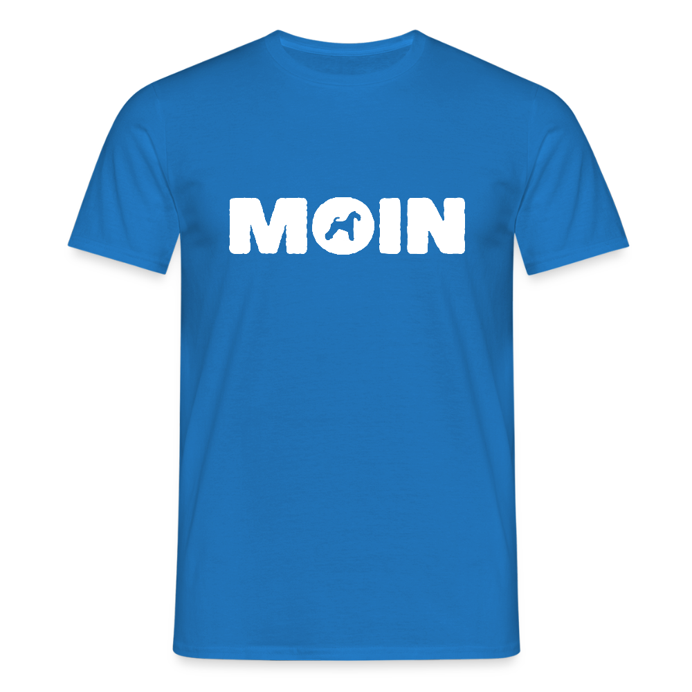 Kerry Blue Terrier - Moin | Männer T-Shirt - Royalblau