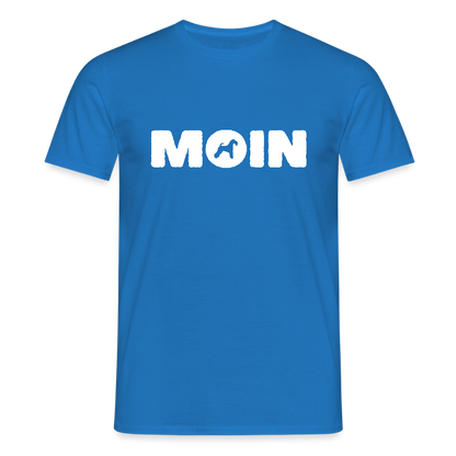 Kerry Blue Terrier - Moin | Männer T-Shirt - Royalblau