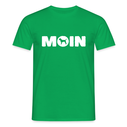 Border Terrier - Moin | Männer T-Shirt - Kelly Green