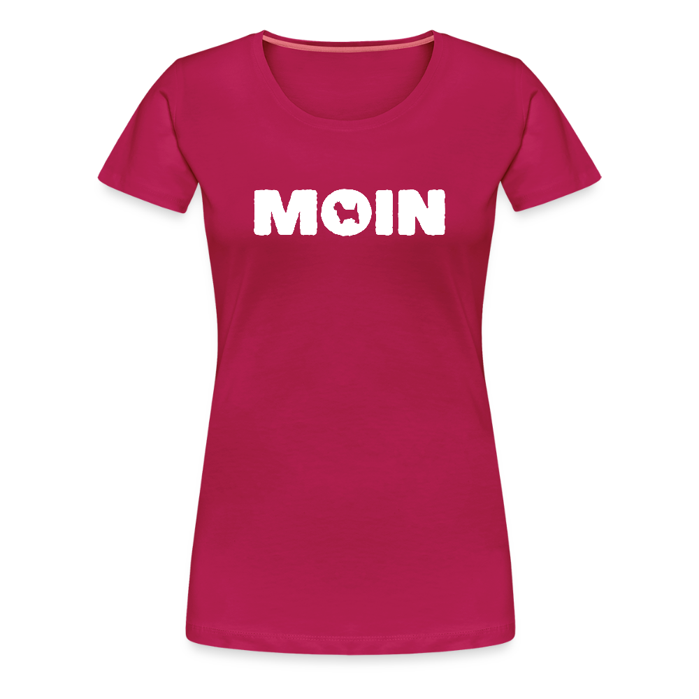 Women’s Premium T-Shirt - Cairn Terrier - Moin - dunkles Pink