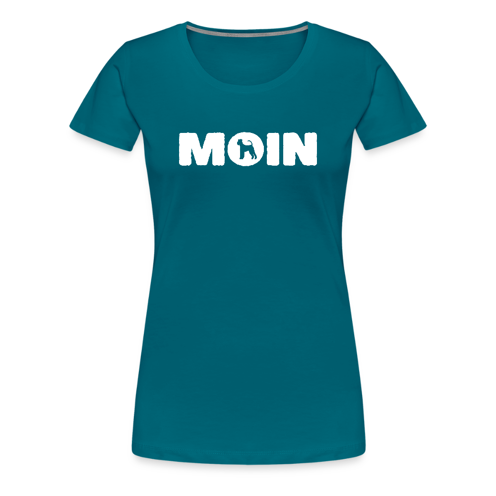 Women’s Premium T-Shirt - Airedale Terrier - Moin - Divablau