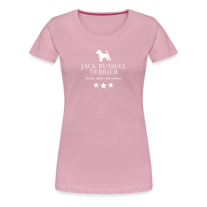 Women’s Premium T-Shirt - Jack Russell Terrier - Strong, active, lithe working... - Hellrosa