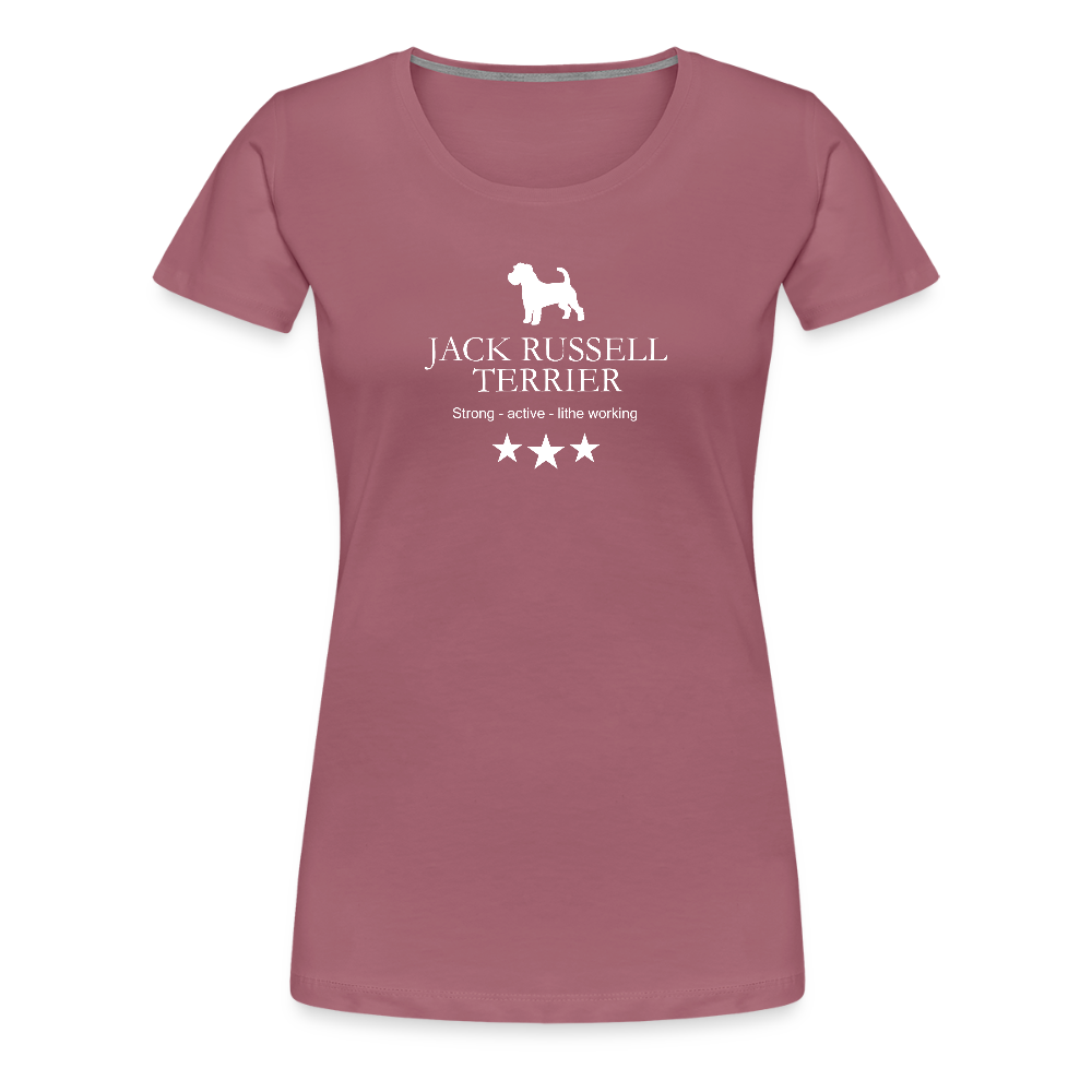 Women’s Premium T-Shirt - Jack Russell Terrier - Strong, active, lithe working... - Malve