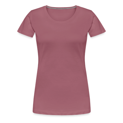 Border Terrier Agility Alma | Women’s Premium T-Shirt - Malve