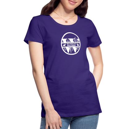 Women’s Premium T-Shirt - West Highland White Terrier - Monogramm - Lila