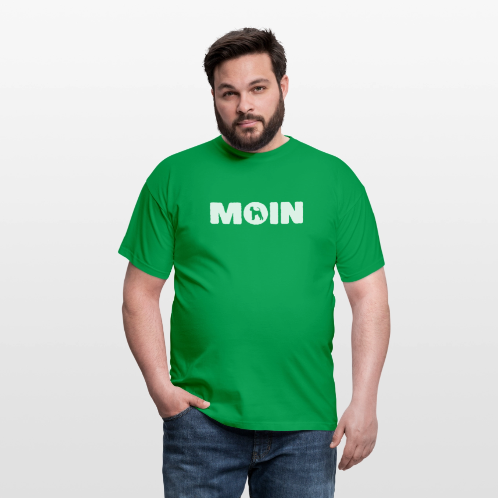 Airedale Terrier - Moin | Männer T-Shirt - Kelly Green