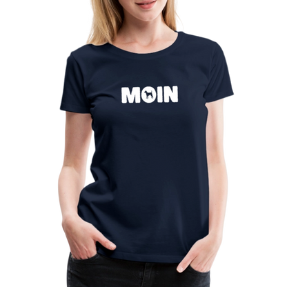 Women’s Premium T-Shirt - Parson Russell Terrier - Moin - Navy