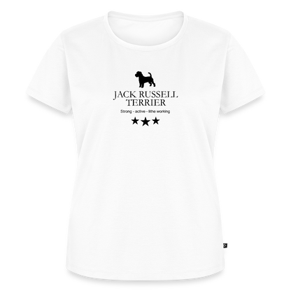 Women’s Premium T-Shirt - Jack Russell Terrier - Strong, active, lithe working... - Weiß