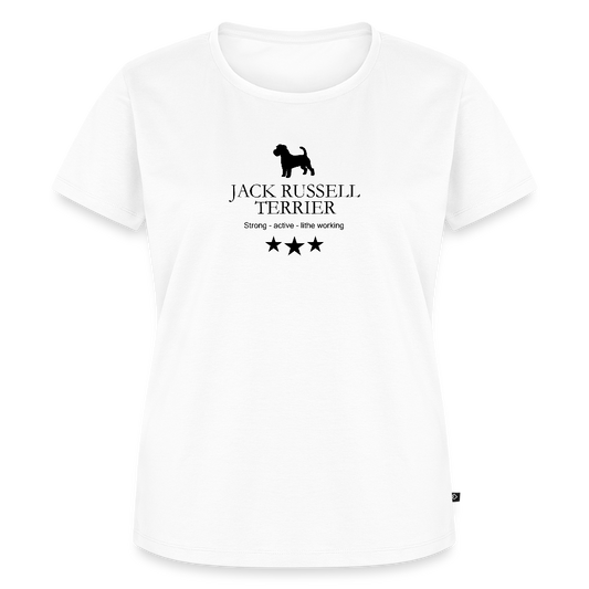 Women’s Premium T-Shirt - Jack Russell Terrier - Strong, active, lithe working... - Weiß