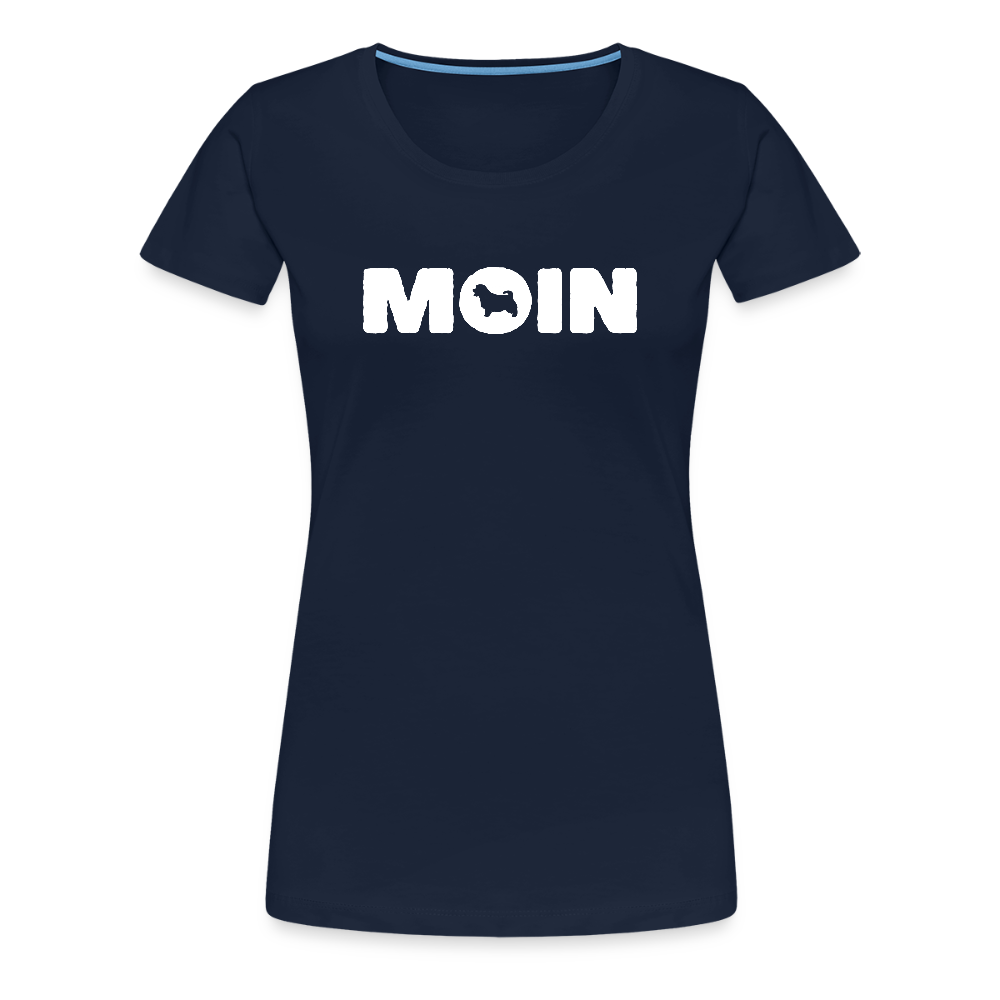 Women’s Premium T-Shirt - Norfolk Terrier - Moin - Navy