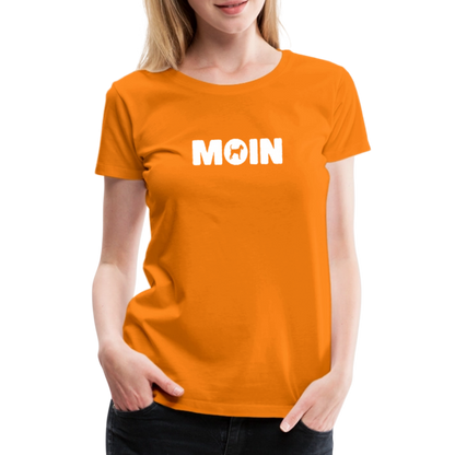 Women’s Premium T-Shirt - Irish Terrier - Moin - Orange