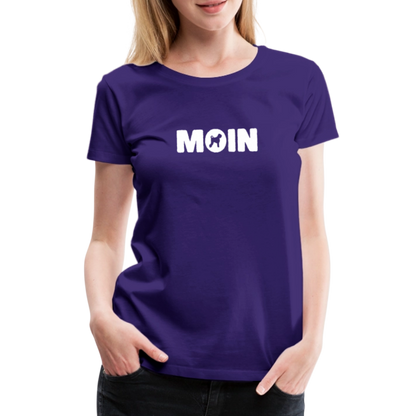 Women’s Premium T-Shirt - Schwarzer Russischer Terrier - Moin - Lila