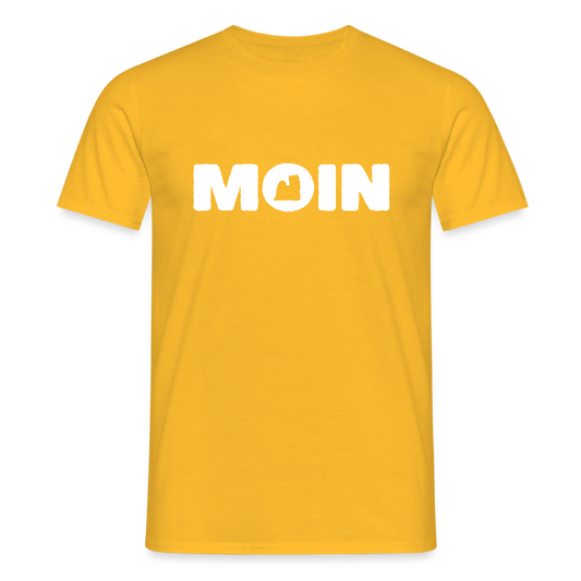 Yorkshire Terrier - Moin | Männer T-Shirt - Gelb