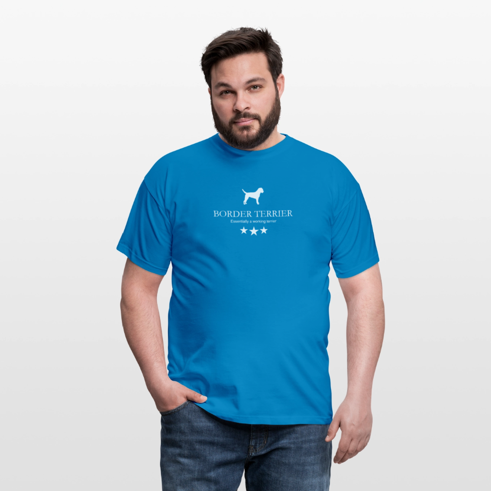 Border Terrier - Essentially a working terrier... | Männer T-Shirt - Royalblau