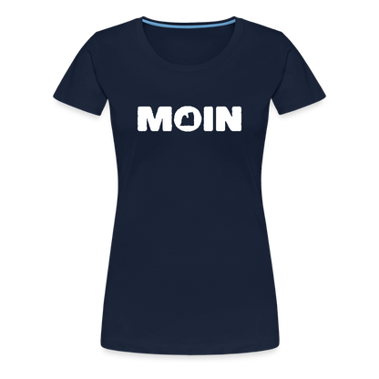 Women’s Premium T-Shirt - Yorkshire Terrier - Moin - Navy