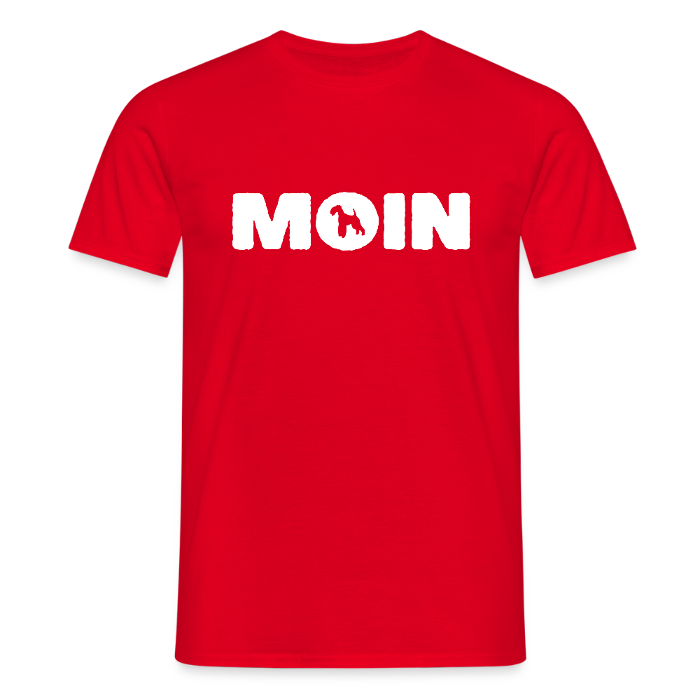 Lakeland Terrier - Moin | Männer T-Shirt - Rot