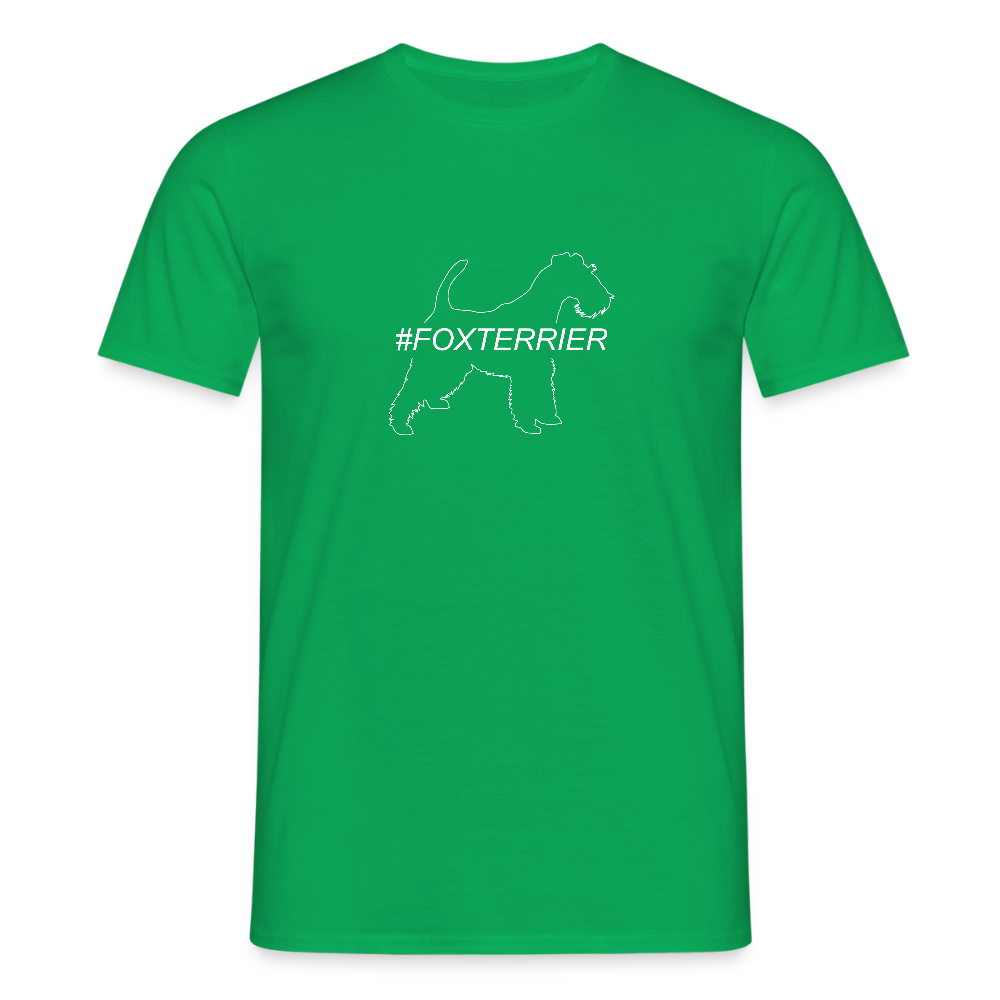 Foxterrier - Hashtag | Männer T-Shirt - Kelly Green