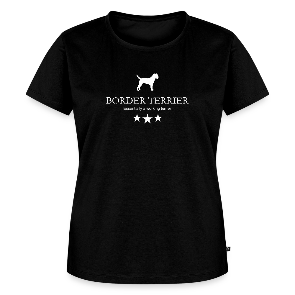 Women’s Premium T-Shirt - Border Terrier - Essentially a working terrier... - Schwarz