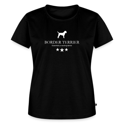 Women’s Premium T-Shirt - Border Terrier - Essentially a working terrier... - Schwarz