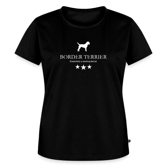 Women’s Premium T-Shirt - Border Terrier - Essentially a working terrier... - Schwarz