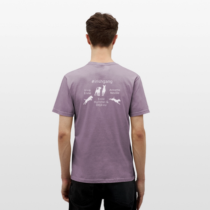 Männer T-Shirt - IRISHGANG - Lilagrau 