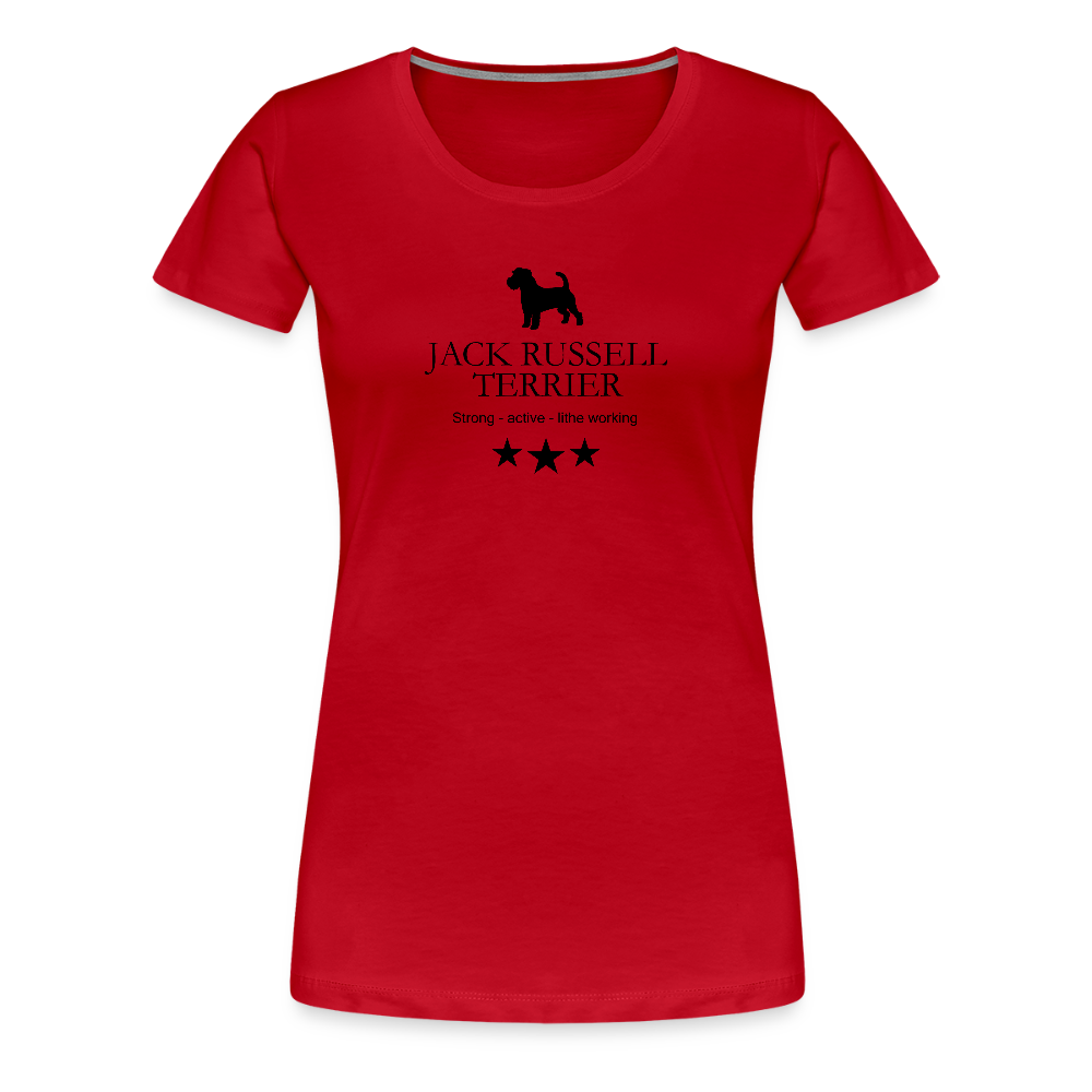 Women’s Premium T-Shirt - Jack Russell Terrier - Strong, active, lithe working... - Rot