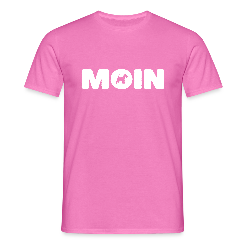Drahthaar Foxterrier - Moin | Männer T-Shirt - Pink