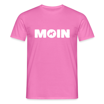 Drahthaar Foxterrier - Moin | Männer T-Shirt - Pink