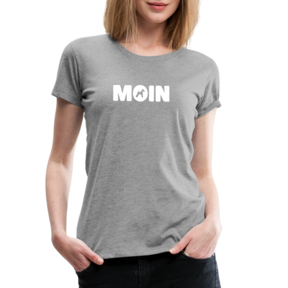 Women’s Premium T-Shirt - Kerry Blue Terrier - Moin - Grau meliert