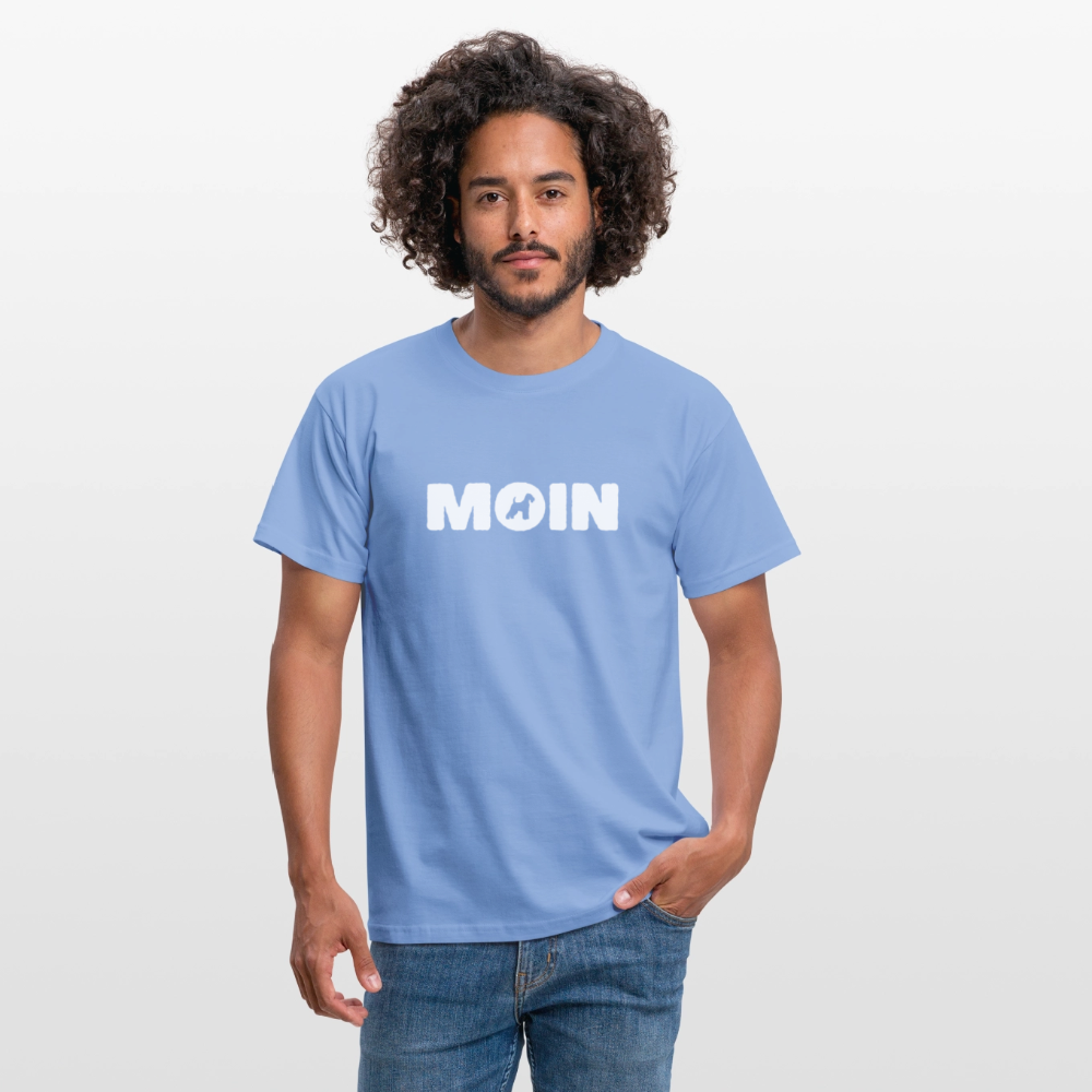 Welsh Terrier - Moin | Männer T-Shirt - carolina blue