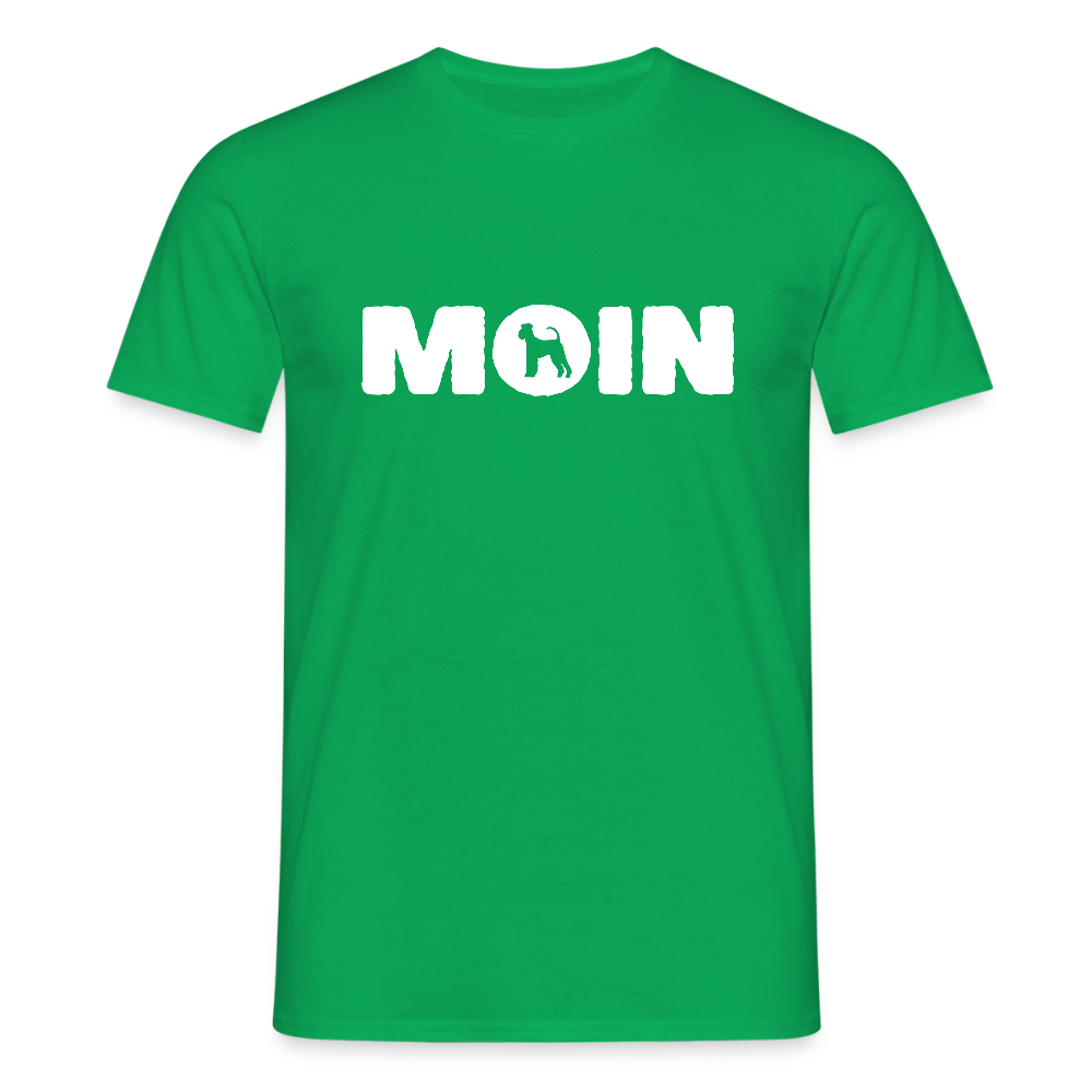 Airedale Terrier - Moin | Männer T-Shirt - Kelly Green
