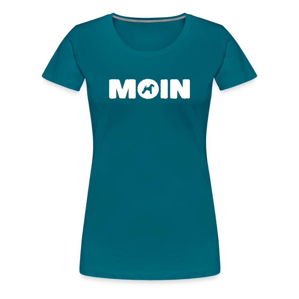 Women’s Premium T-Shirt - Kerry Blue Terrier - Moin - Divablau