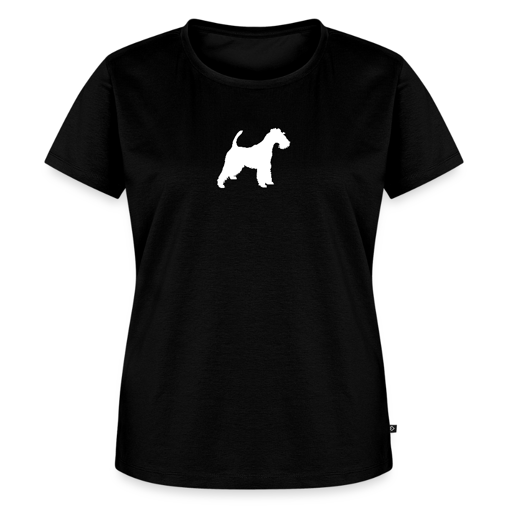 Foxterrier-Silhouette | Women’s Premium T-Shirt - Schwarz